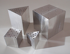 Cubes aluminium